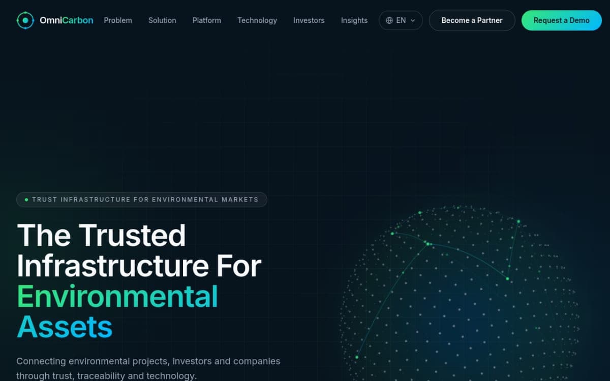 OmniCarbon — Infrastructure for Environmental Assets